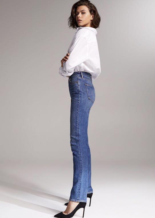 Stovepipe jeans clearance