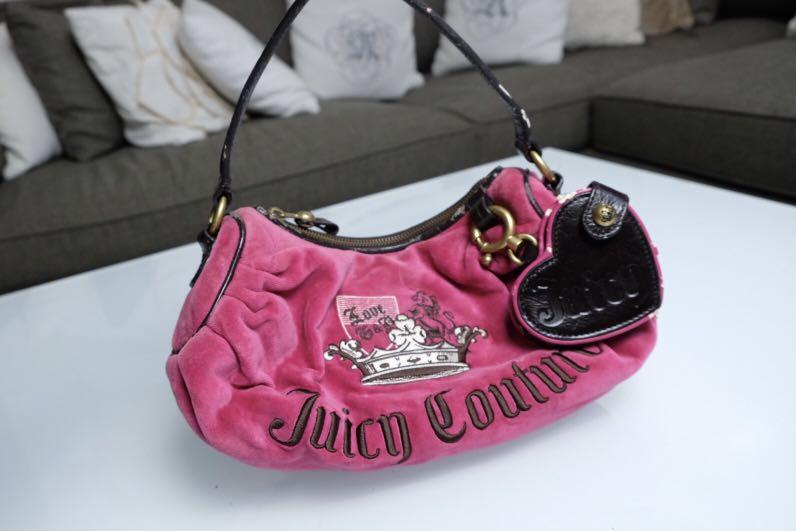 Authentic Pink Juicy Couture Shoulder Bag