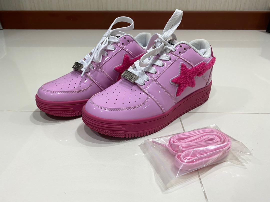 patched bape sta low