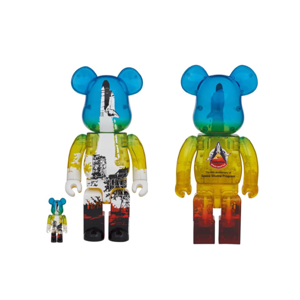 SPACE SHUTTLE BE@RBRICK LAUNCH 100 & 400 - フィギュア