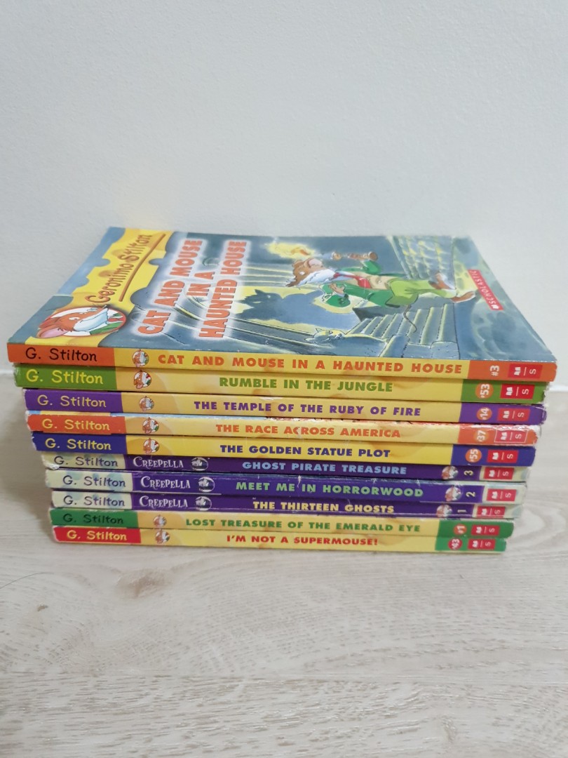 Geronimo Stilton Book Set 2 Hobbies Toys Books Magazines Children S Books On Carousell