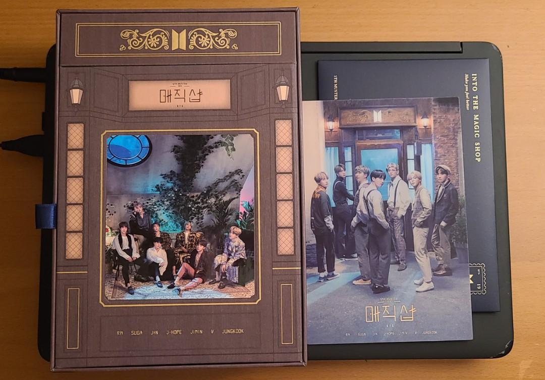 BTS 5th Muster Magic Shop韓場藍光初版, 興趣及遊戲, 收藏品及紀念品