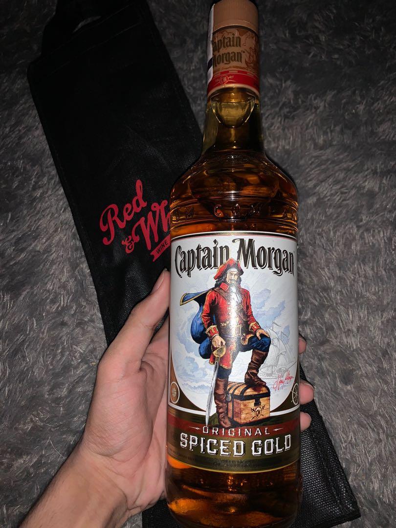 Captain Morgan Spiced Gold 750ml, Serba Serbi, Others di Carousell