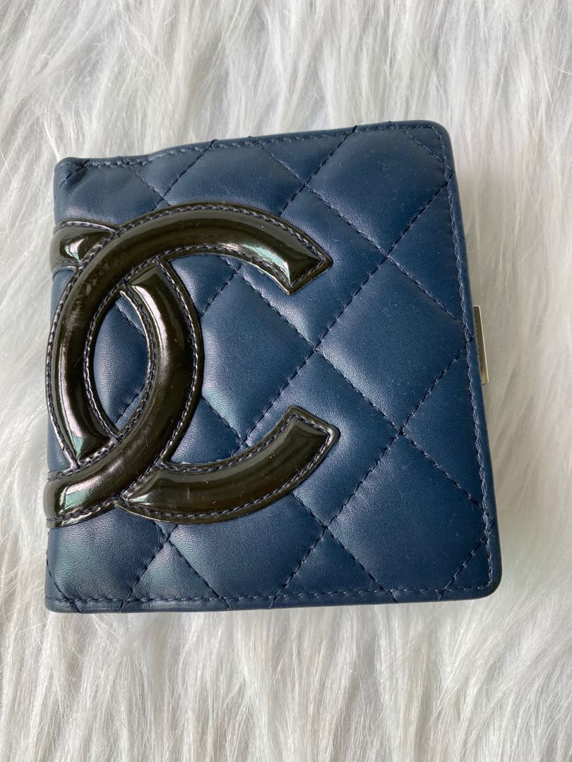 Chanel compact wallet, Luxury, Bags & Wallets on Carousell