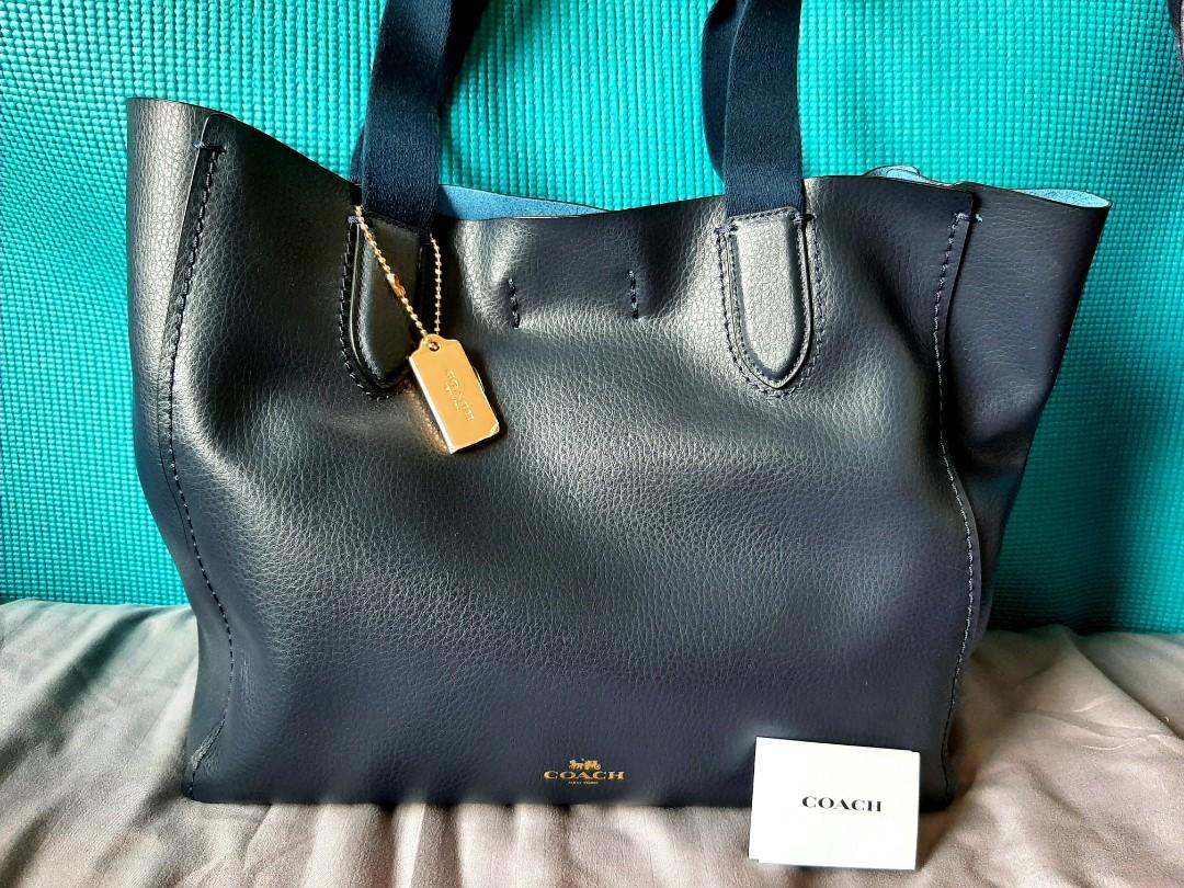Coach derby tote best sale midnight