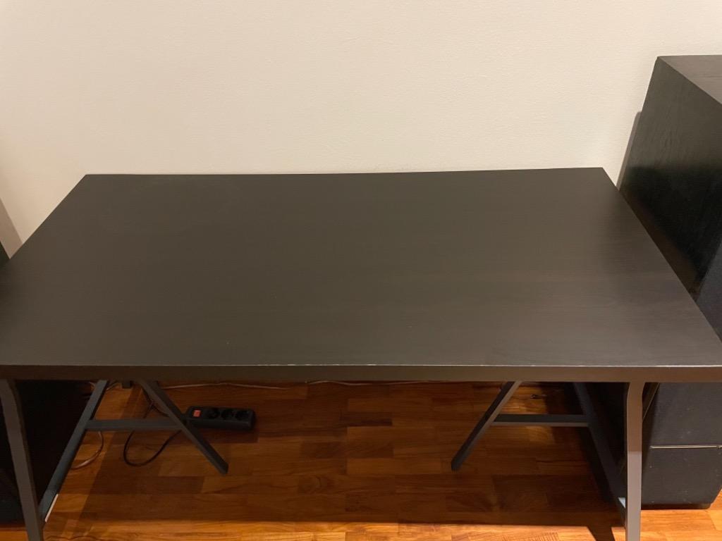 Desk table top with table legs from IKEA, Furniture & Home Living