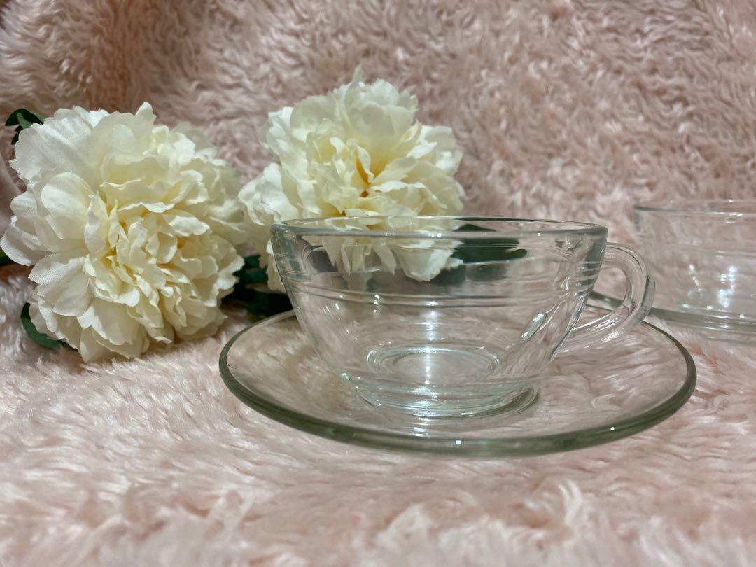 Duralex Teacup and Saucer🍀 (Category: Dinnerware & Cutlery) located in Quezon City. Submitted by authinthecity (Listing ID 1082201097, Image 1). Description: VGC🌷 Made in France 6 Duo 📌Price negotiable for sure buyer😊.