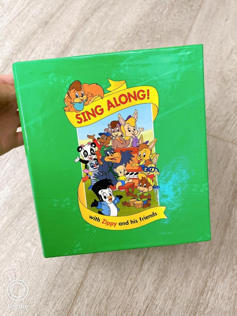 DWE Zippy 系列Singalong with zippy and his friends 3CD and