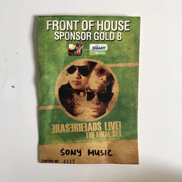 Eraserheads The Final Set Access Pass, Hobbies & Toys, Music & Media