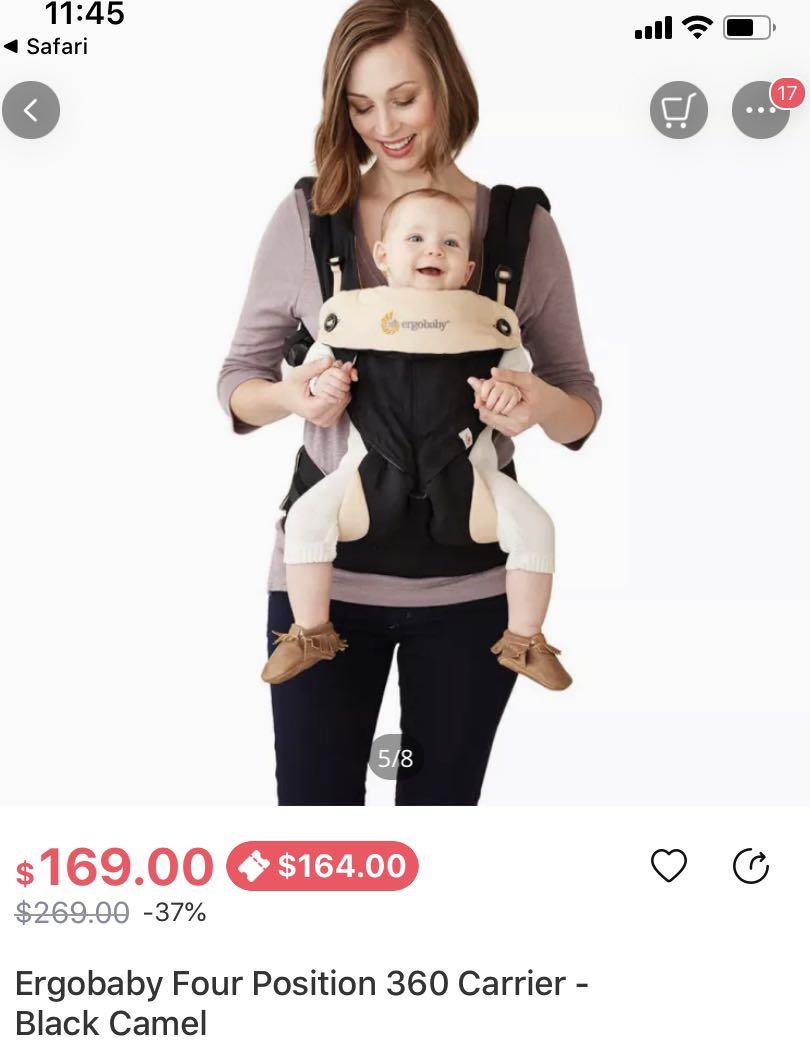 How To Wear Your Baby In An Ergobaby 360 Baby Carrier, 59 OFF