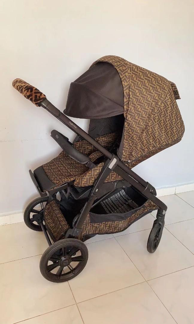 ambulance Madison Manøvre Fendi Baby Stroller, Babies & Kids, Going Out, Strollers on Carousell