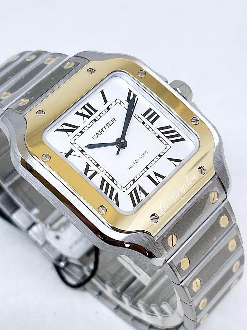 Cartier santos interchangeable straps sale