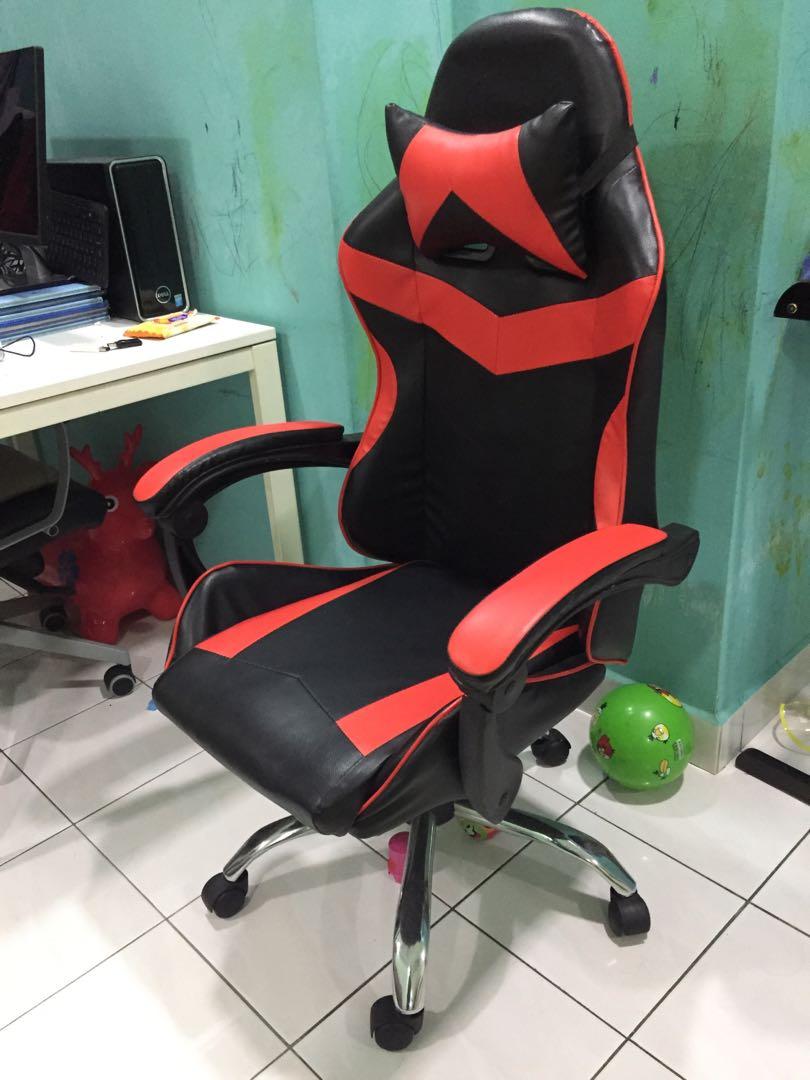 Gaming Chair Kerusi Gaming Kerusi Computer Home Furniture Others On Carousell