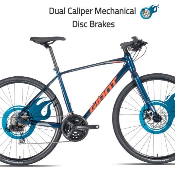 Giant Escape 2 Shimano Disc Brake Hybrid Bike, Sports Equipment