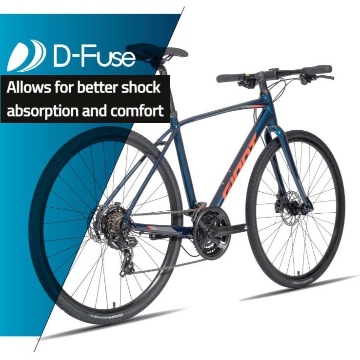 Giant Escape 2 Shimano Disc Brake Hybrid Bike, Sports Equipment