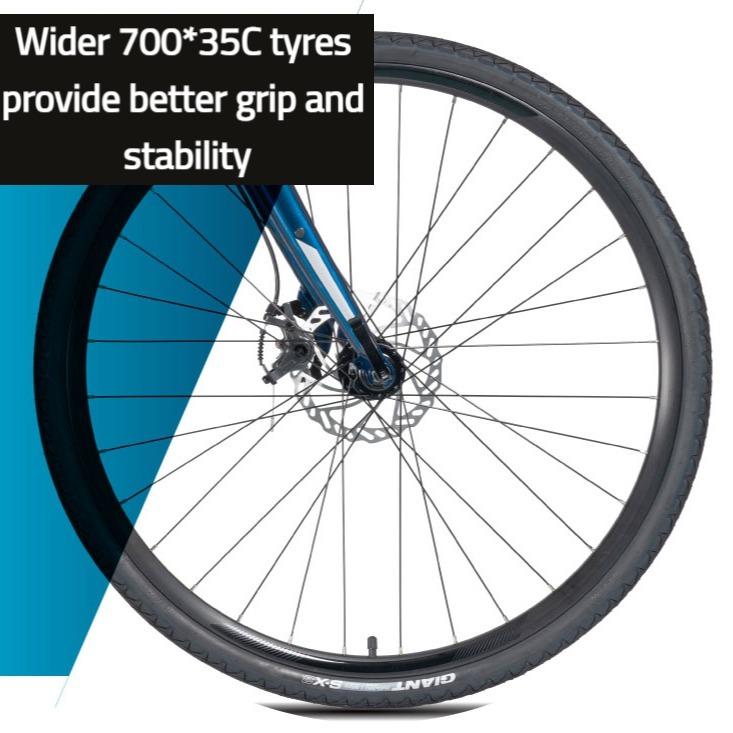 Giant Escape 2 Shimano Disc Brake Hybrid Bike, Sports Equipment