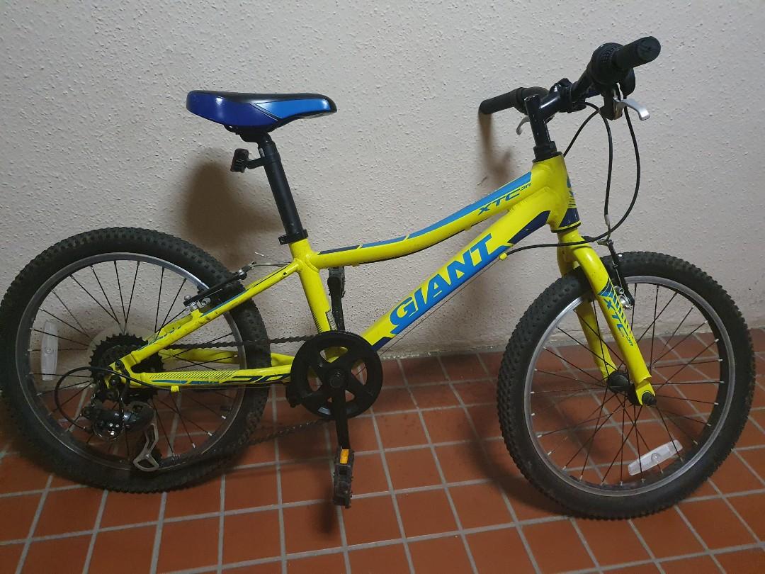 Giant xtc jr 20 hot sale yellow
