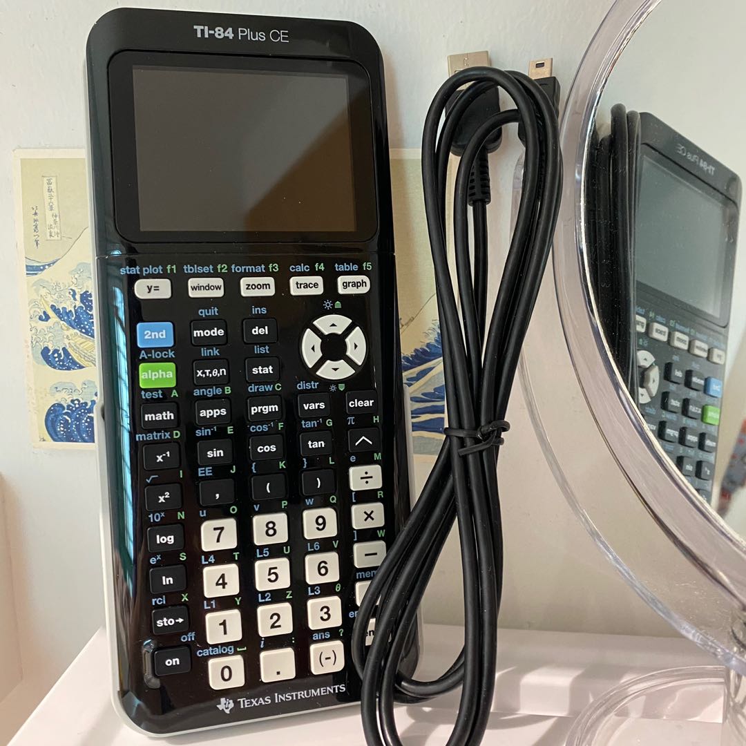 graphing calculator TI84 PLUS CE, Hobbies & Toys, Books & Magazines