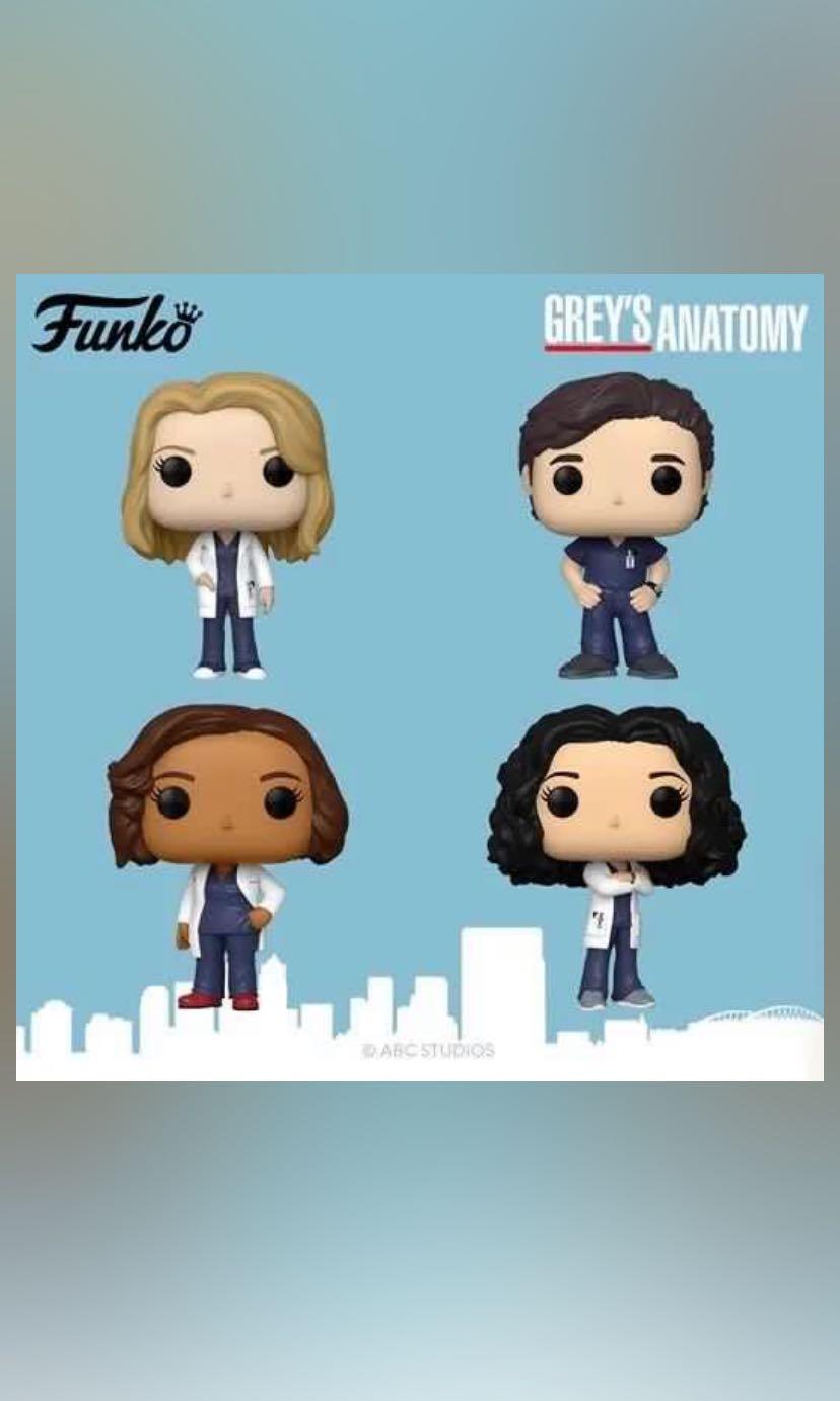 Grey's anatomy funko pop hot sale