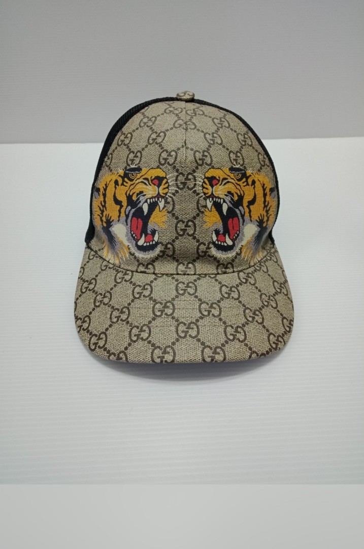 GUCCI Tiger Cap, Luxury, Accessories on Carousell