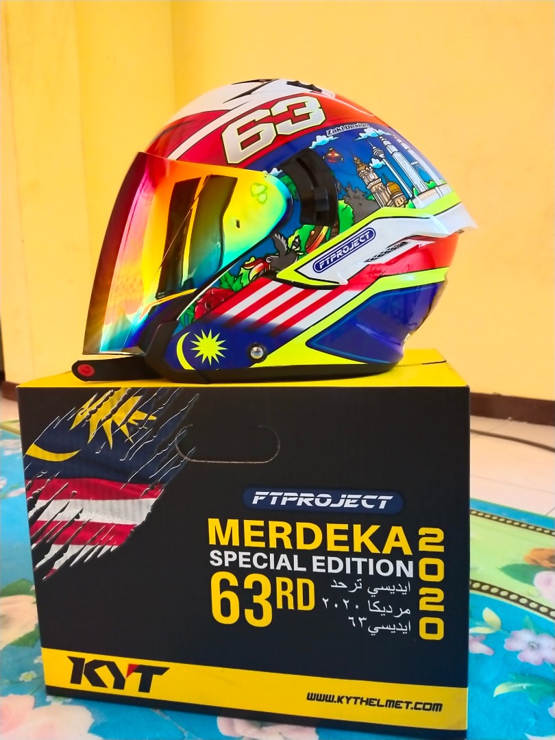 KYT Helmet Merdeka 63 Special Edition 2020 vlr.eng.br