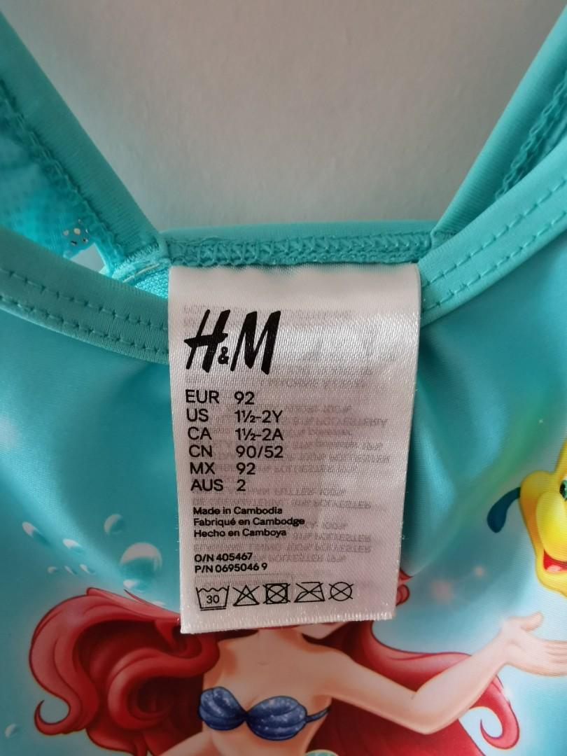 H M Little Mermaid Swimwear Babies Kids Babies Kids Fashion