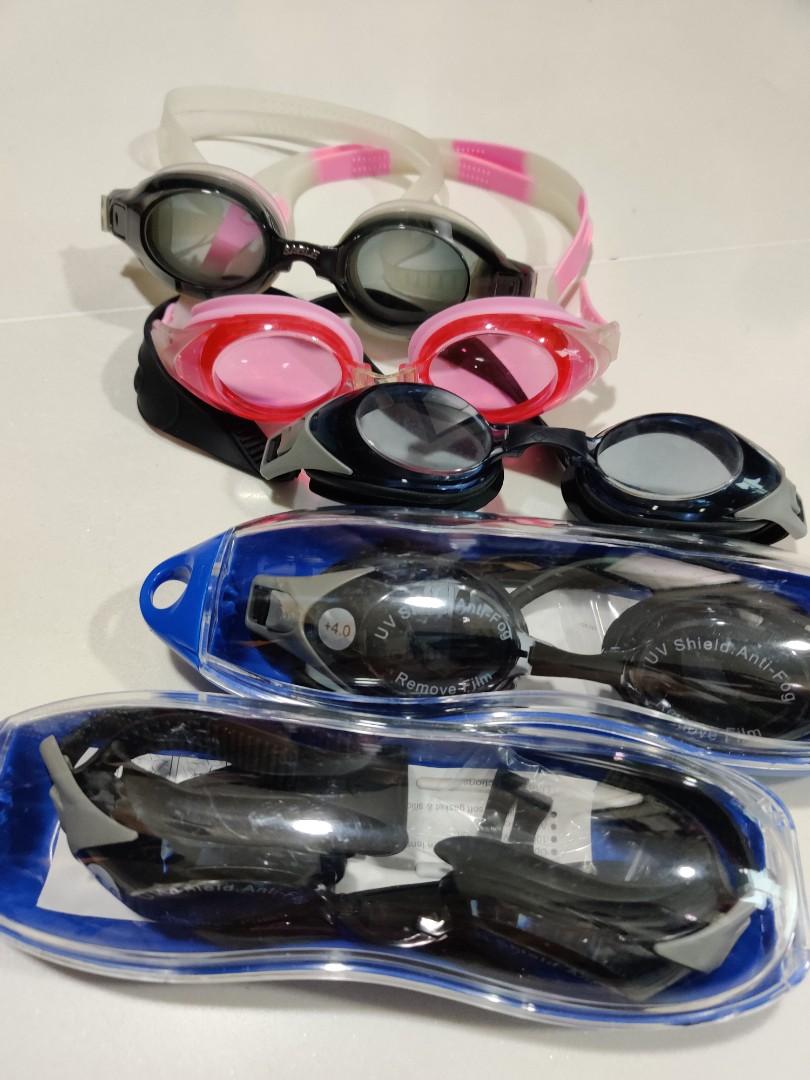 Prescription Hyperopia Swim Goggles, Sports Equipment, Sports & Games