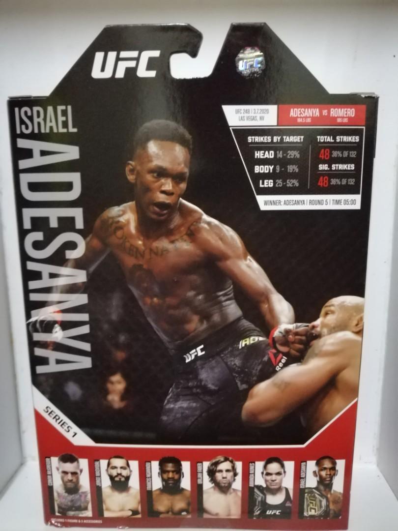 Figurine Israel Adesanya Jazwares UFC Ultimate series 1 occasion –  Destination figurines