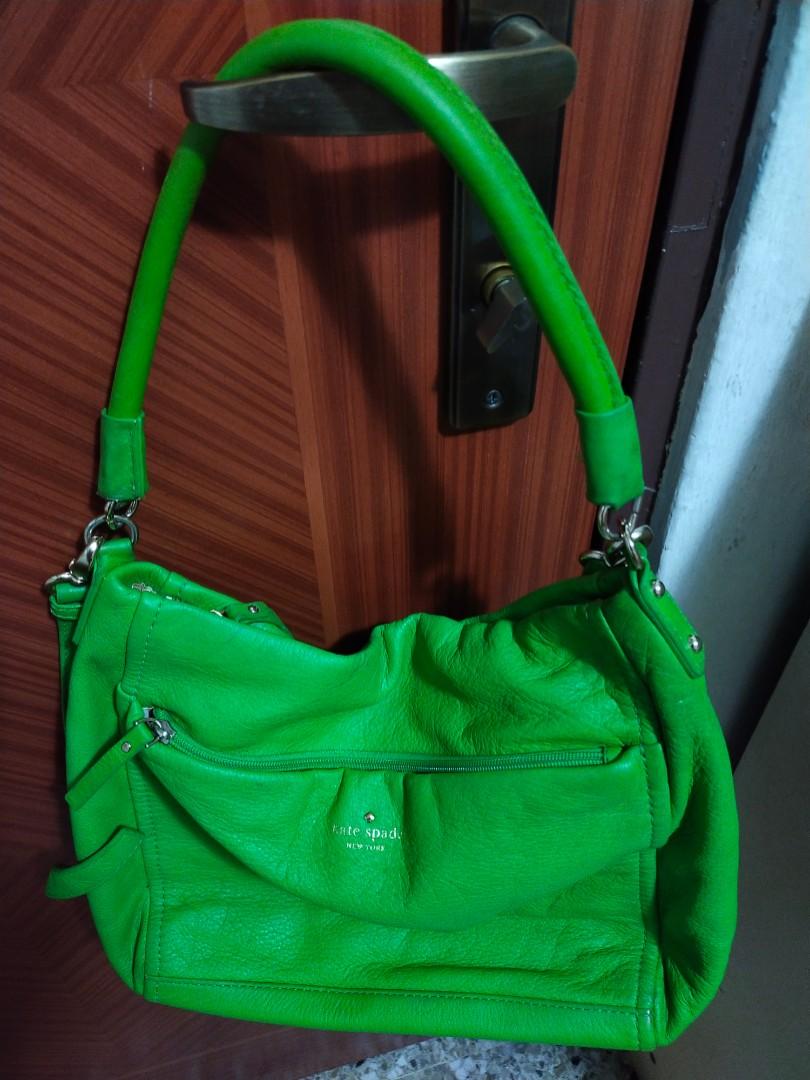 Buy KATE SPADE The Little Better Sam Nylon Shoulder Bag | Green Color Women  | AJIO LUXE