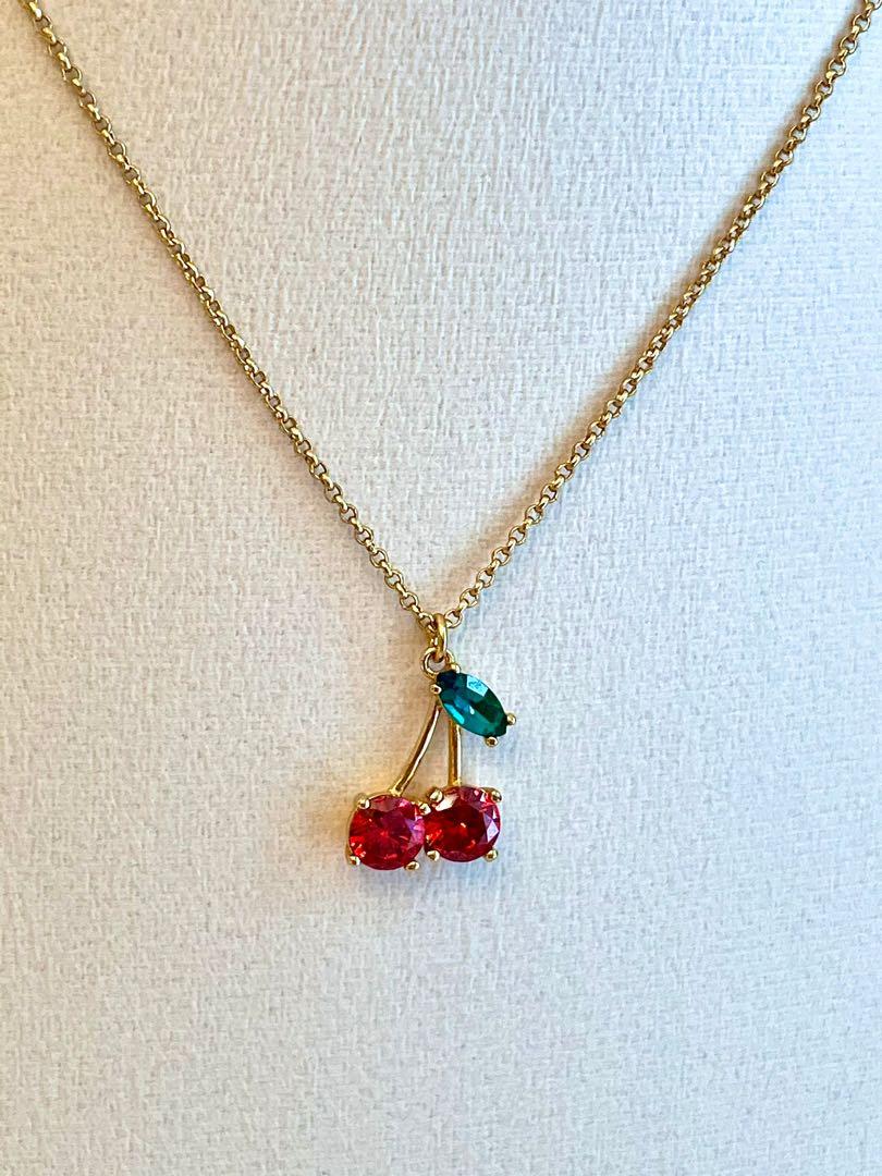 Cherry necklace store kate spade