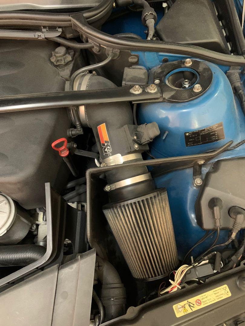 K&N Bmw e46 m3 intake system, 汽車配件, 改裝、內外零件 Carousell
