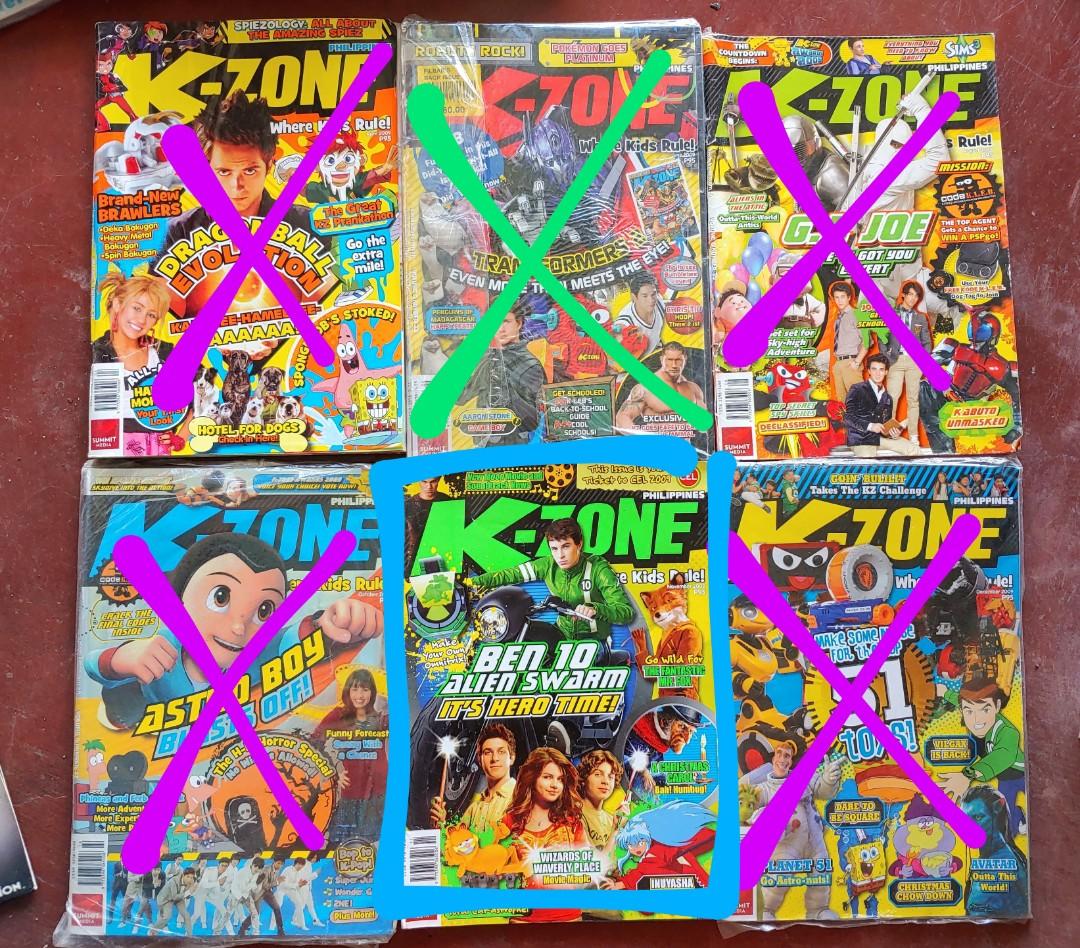 K Zone Nov 09 Issue Hobbies Toys Books Magazines Magazines On Carousell