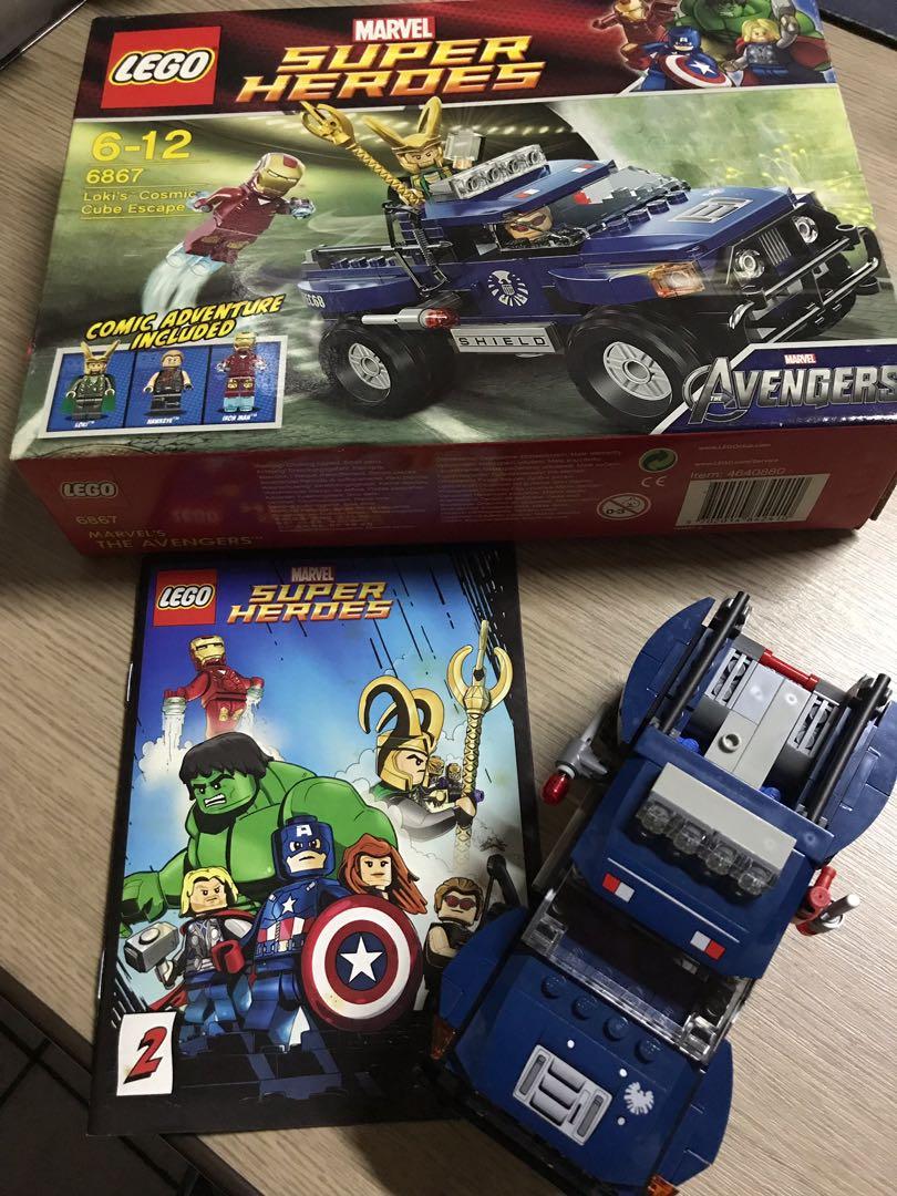 Lego avengers loki's cosmic cube escape sales
