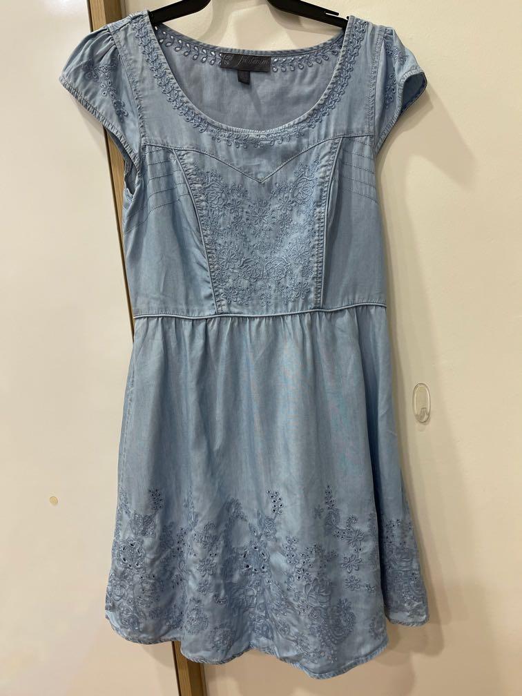 Norma Denim Dress Light Blue Denim