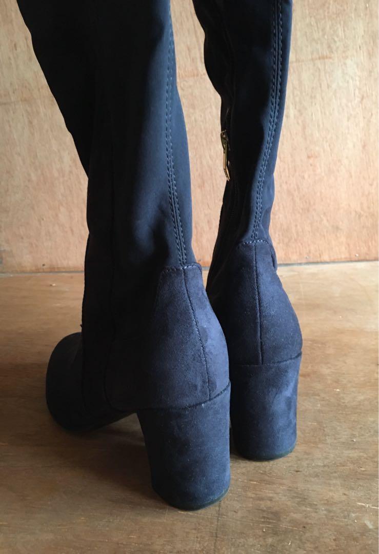 Liz claiborne over on sale the knee boots