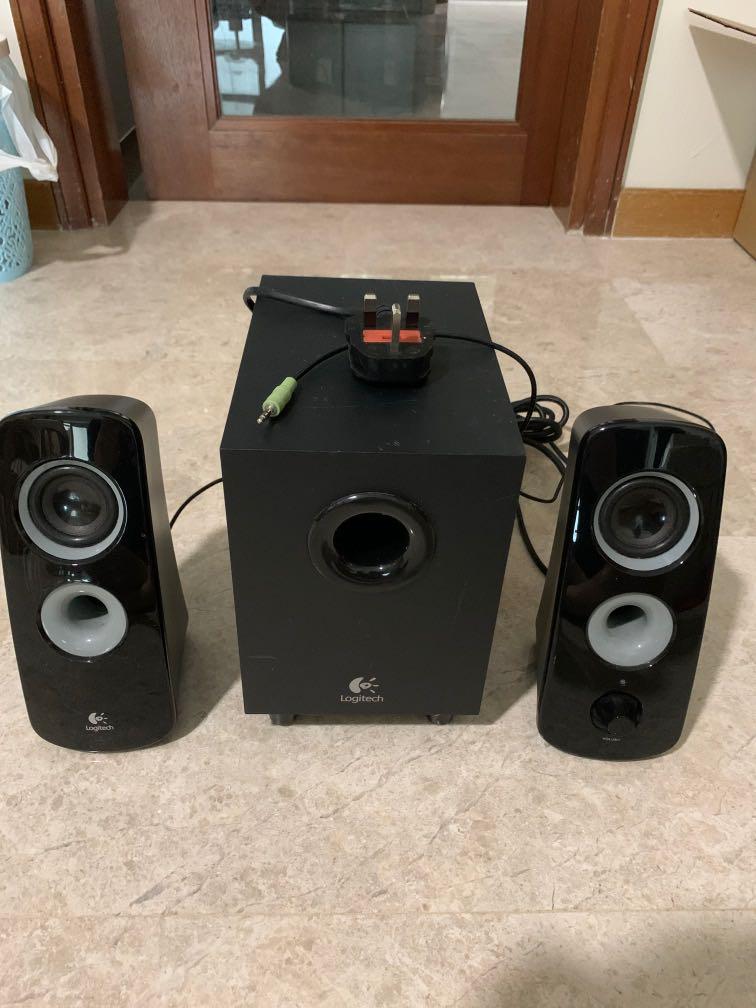 Z323 speaker system with subwoofer hot sale