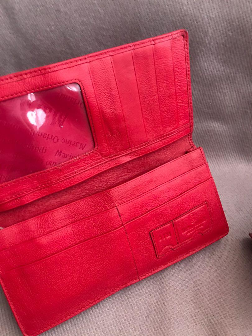 LOT 2 MARINO ORLANDI Genuine Leather Wallets