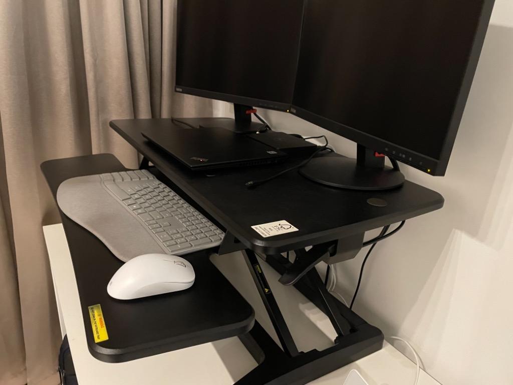 Matrix sit stand clearance desk large black