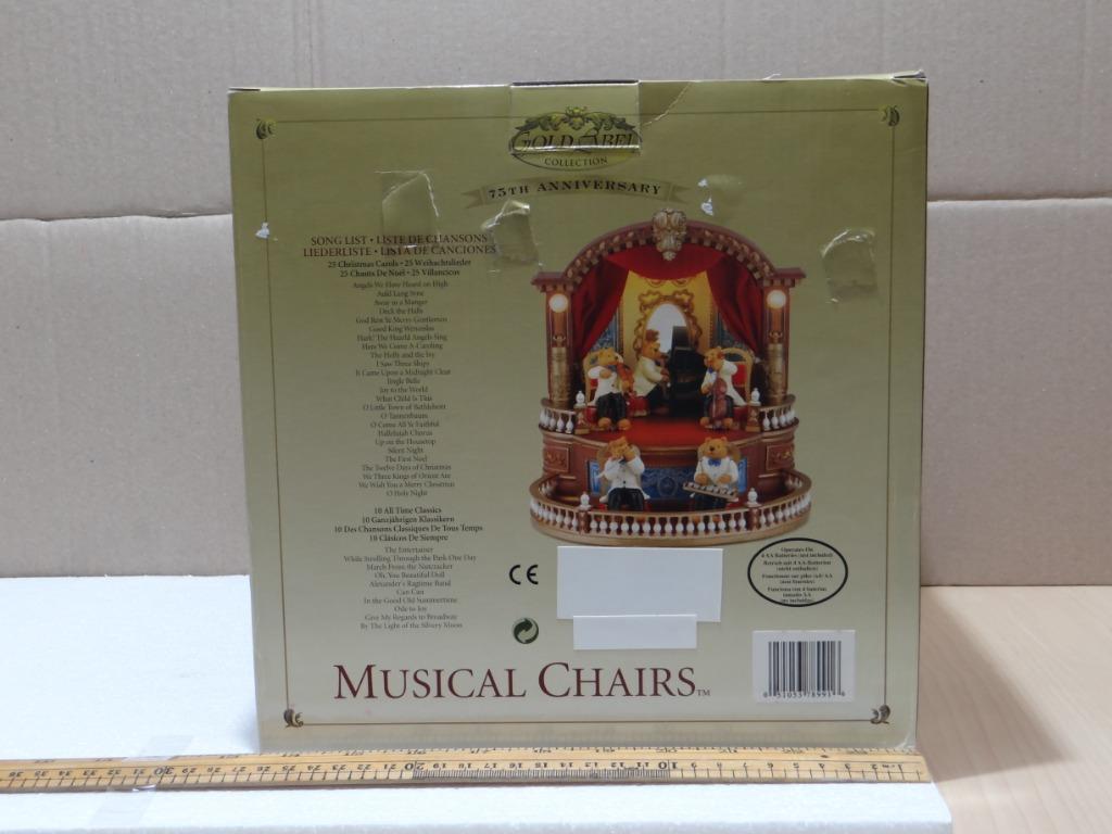 MR. CHRISTMAS GOLD LABEL MUSICAL CHAIRS, 興趣及遊戲, 玩具 ...