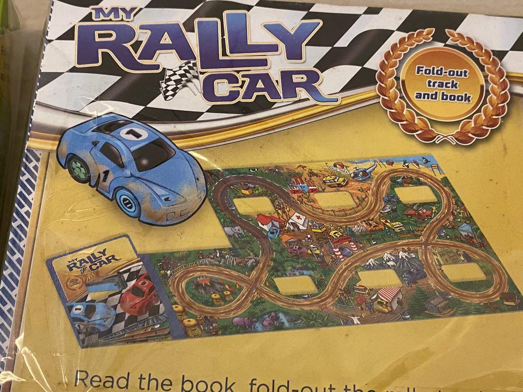 My Racing Car/Jungle Jeep Foldout Track and Book, Books & Stationery