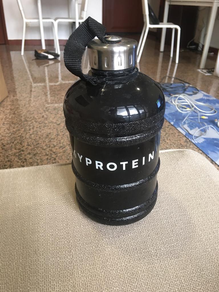MyProtein large water bottle flask 0.5 Gallon / 1.89 Litre, Health