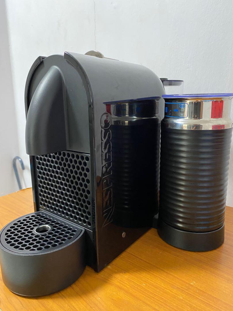 Intuïtie Dubbelzinnigheid Vrijgevig Nespresso Umilk Black Aerocinno built in, TV & Home Appliances, Kitchen  Appliances, Coffee Machines & Makers on Carousell