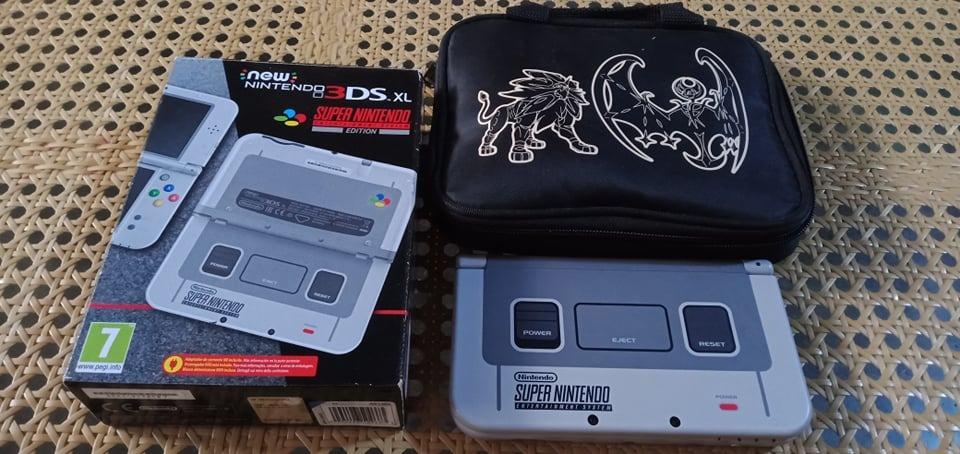 New Nintendo 3ds Xl Super Nintendo Edition With 32gb Good As New Cfw Already Video Gaming Video Game Consoles Nintendo On Carousell