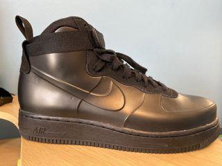 Nike Air Force 1 Foampostie cup triple black size 10