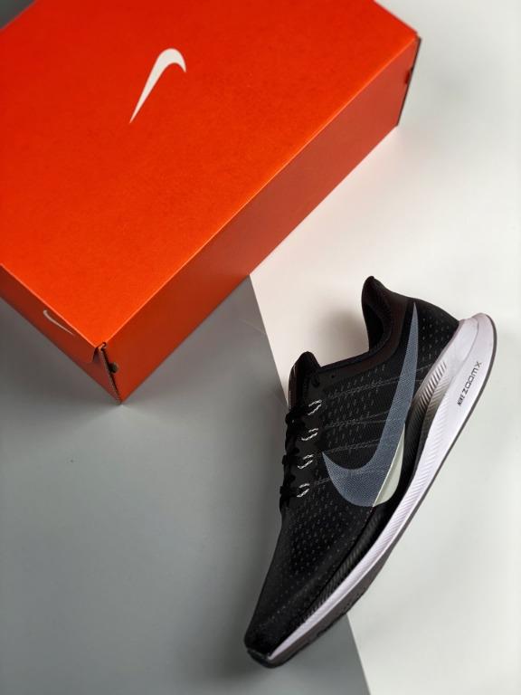 NIKE Zoom Pegasus Turbo X React Black Running shoes for men and women