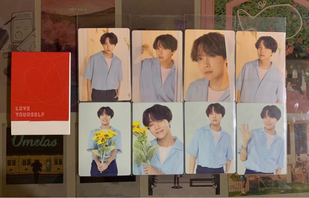 Official BTS Love Yourself Tour Mini PC / Photocard J-hope ...