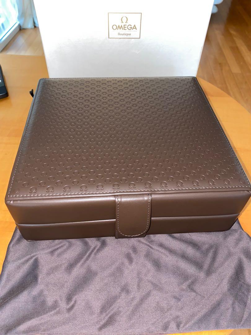 Omega leather watch discount box