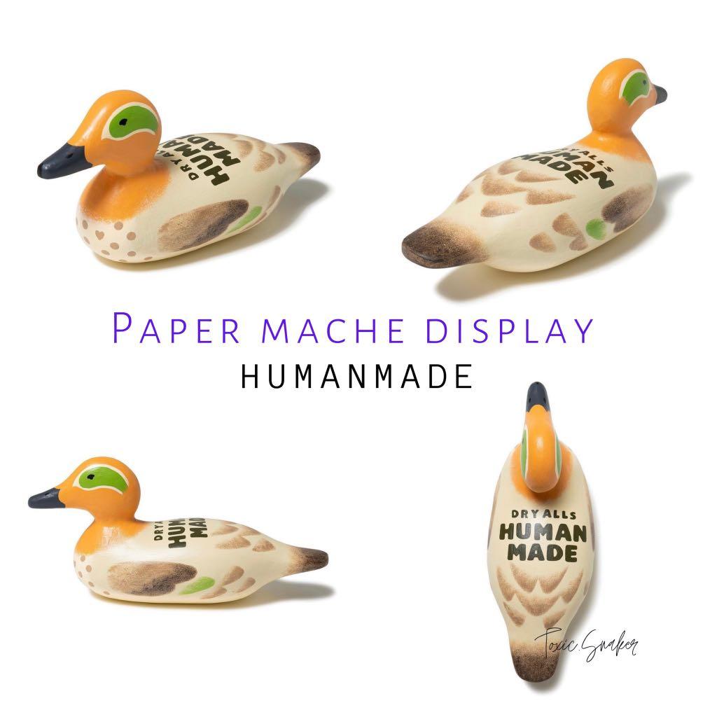 Human Made Paper Mache Display Duck