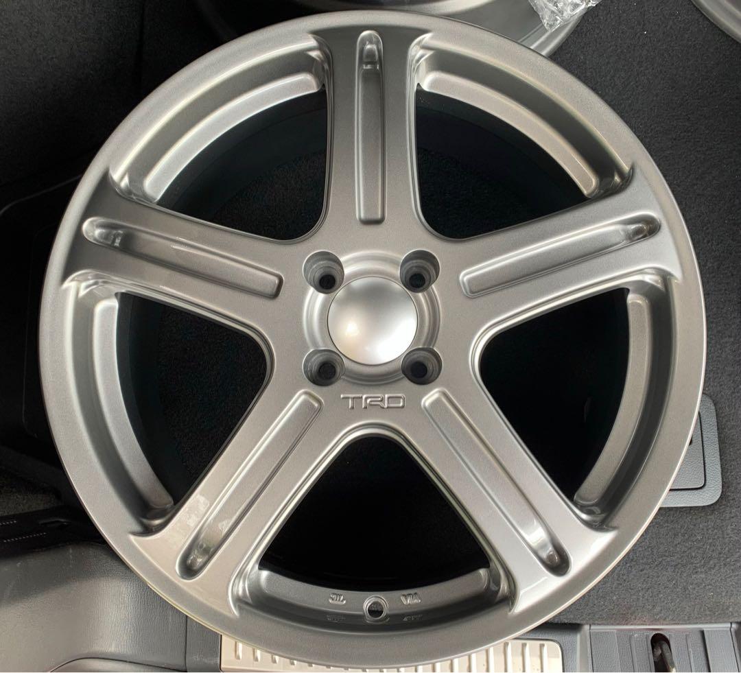 Trd Rim Rays Original 17” TRD TF1 wheels made by Rays Japan, Car Parts & Accessories ...