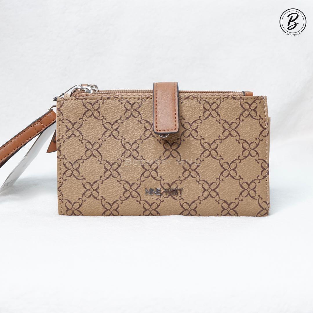 Original Nine West Double Zip Wallet Women s Fashion Bags